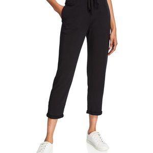 Majestic Filatures Navy Drawstring Linen Pants